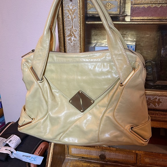 Kooba n Apple leather yellow statement shoulder bag - Picture 3 of 11